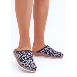 Ciabatte Lucide da Donna Inblu CT000028 Blu Navy 2