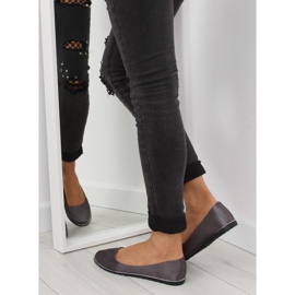 Ballerine in raso grigio A8621 grigio 2