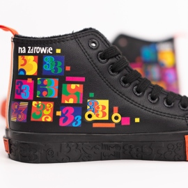 Sneakers ufficiali da donna Big Star x Wośp RR274A651 nero 1
