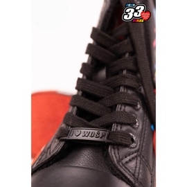 Sneakers ufficiali da uomo Big Star x Wośp RR174651 nero 1