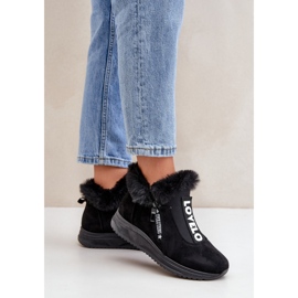 Scarpe sportive nere isolanti da donna nero 1