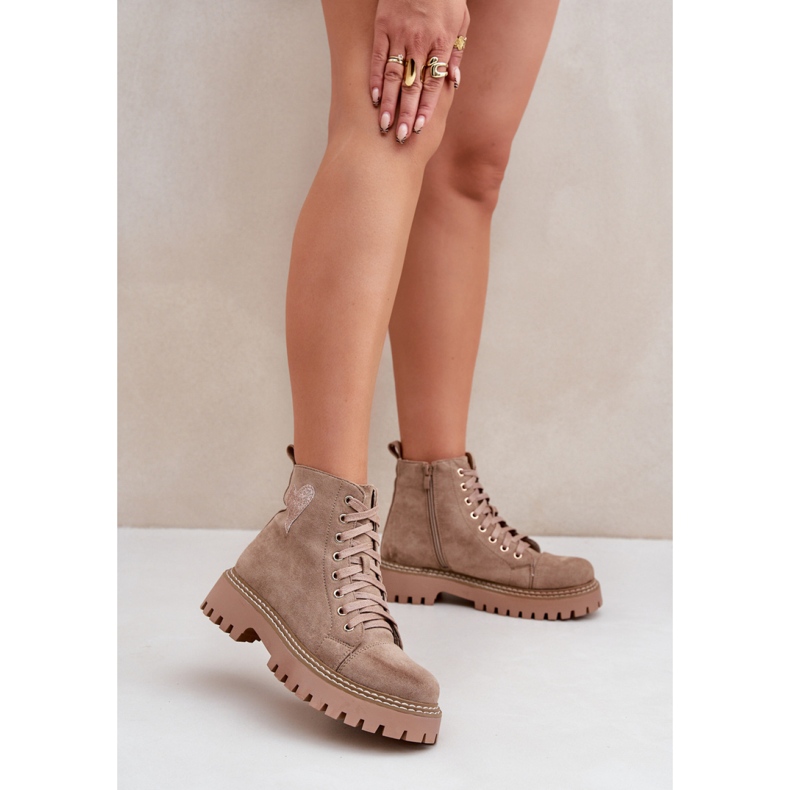 Step in style Stivali Modello Nariri 9568A-2 Beige Scuro - Entra con stile 1