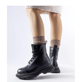 Scarpe da lavoro nere con massiccia suola Borsano - Solea nero 1