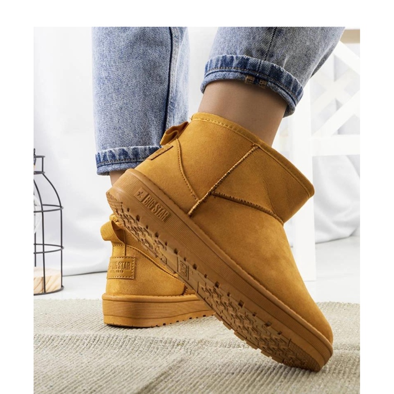 Doposci da donna marroni Big Star KK274289-802 - Solea marrone 1