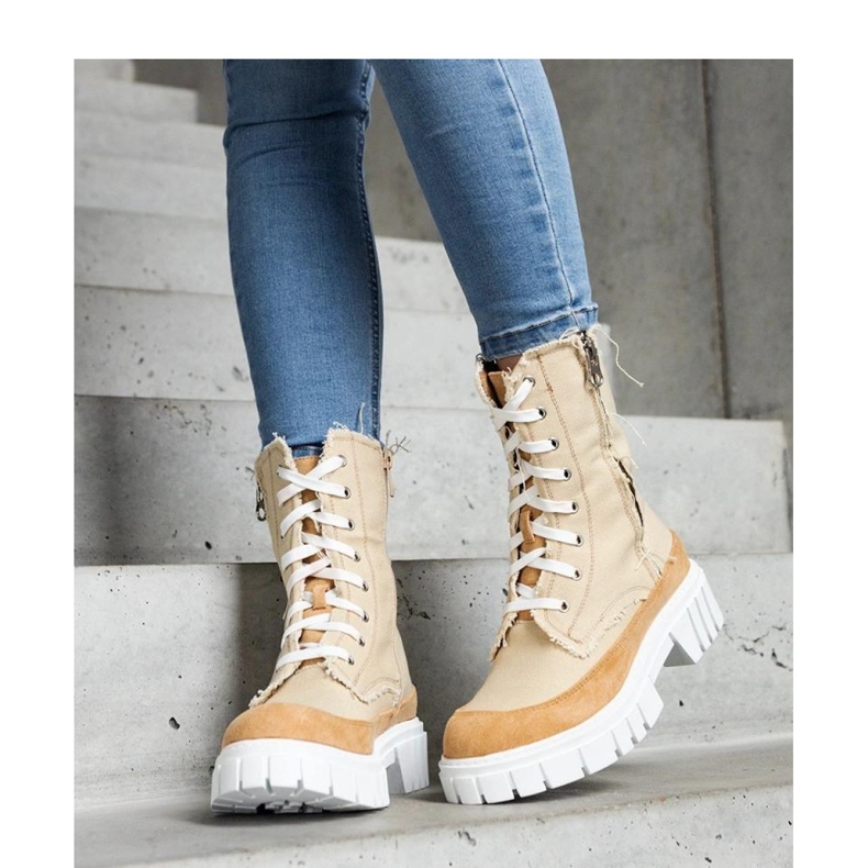 Stivali isolanti beige di Crispiero - Solea 2