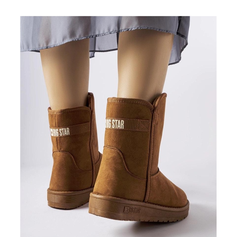 Doposci marroni Big Star KK274616 - Solea marrone 1