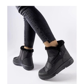 Doposci neri isolanti con cerniera nero 1