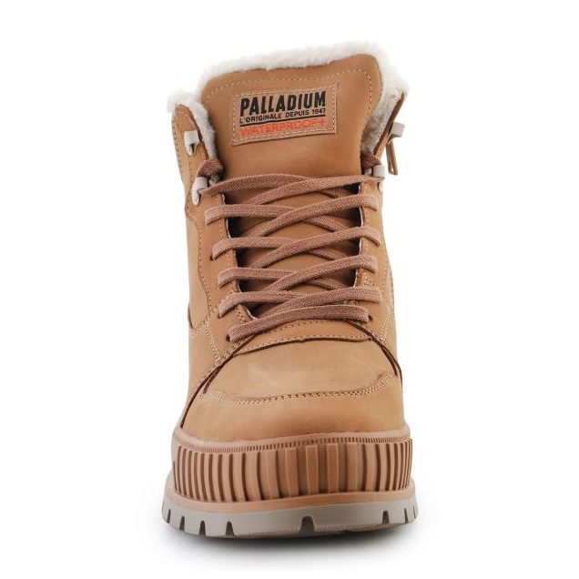 Scarpe Palladium Pallashock Warm Wp 74351-252-M marrone 2
