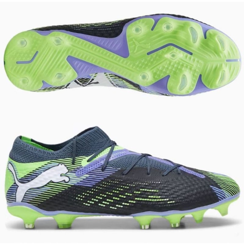Scarpe da calcio Puma Future 7 Pro+ FG/AG 108087 03 verde 1