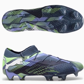 Scarpe da calcio Puma Future 7 Ultimate Low FG/AG 107919 03 verde 1