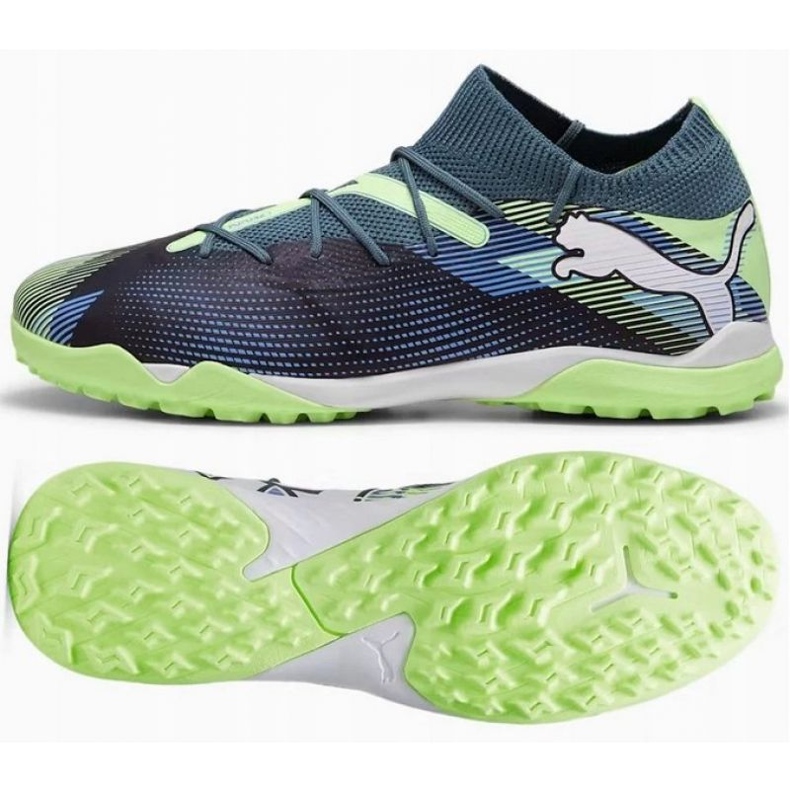 Scarpe da calcio Puma Future 7 Match Tt 107937 03 verde 1