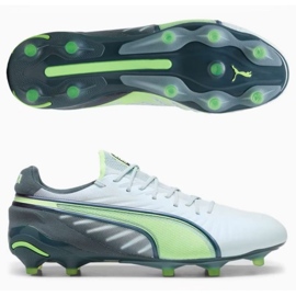 Scarpe da calcio Puma King Ultimate FG/AG 107809 03 bianco 1