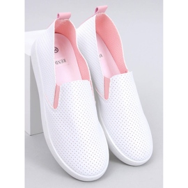 Sneakers slip-on BIANCO/ROSA bianca 1