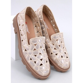 Seastar Mocassini traforati oro beige 1