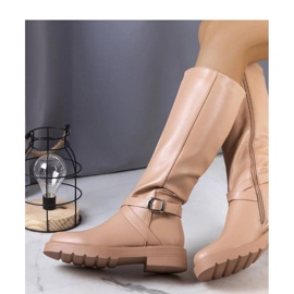 Stivali isolanti beige di Olmin - Solea 1