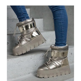 Doposci con plateau oro e inserti Losta - Solea verniciati 1