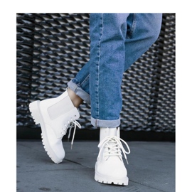 Scarponi da trekking isolanti beige chiaro 2