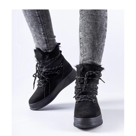 Doposci con plateau neri nero 1