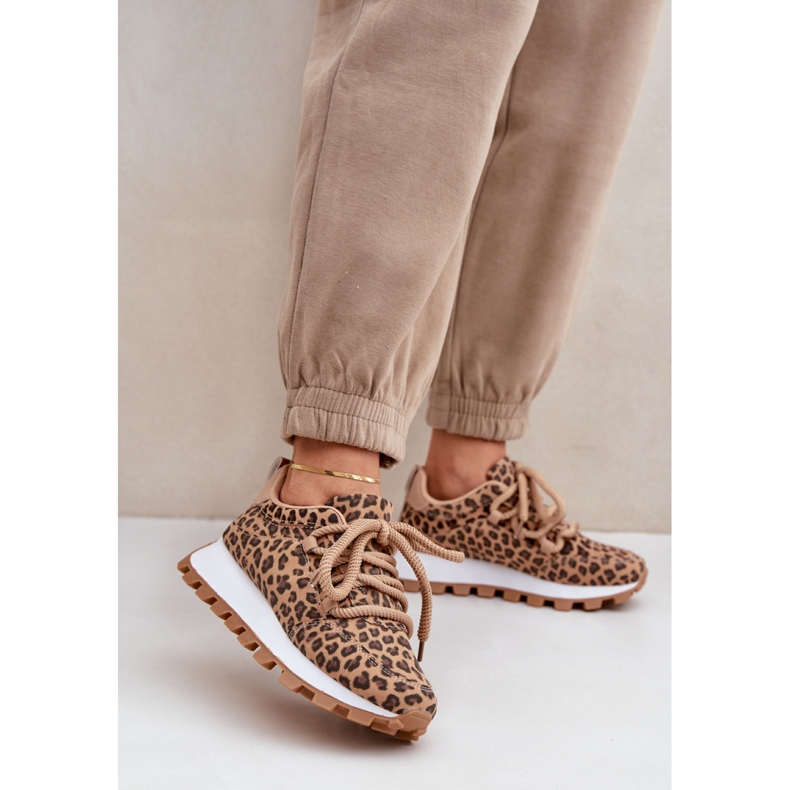 Scarpe sportive da ginnastica 24898 Panterka Marrone beige 1