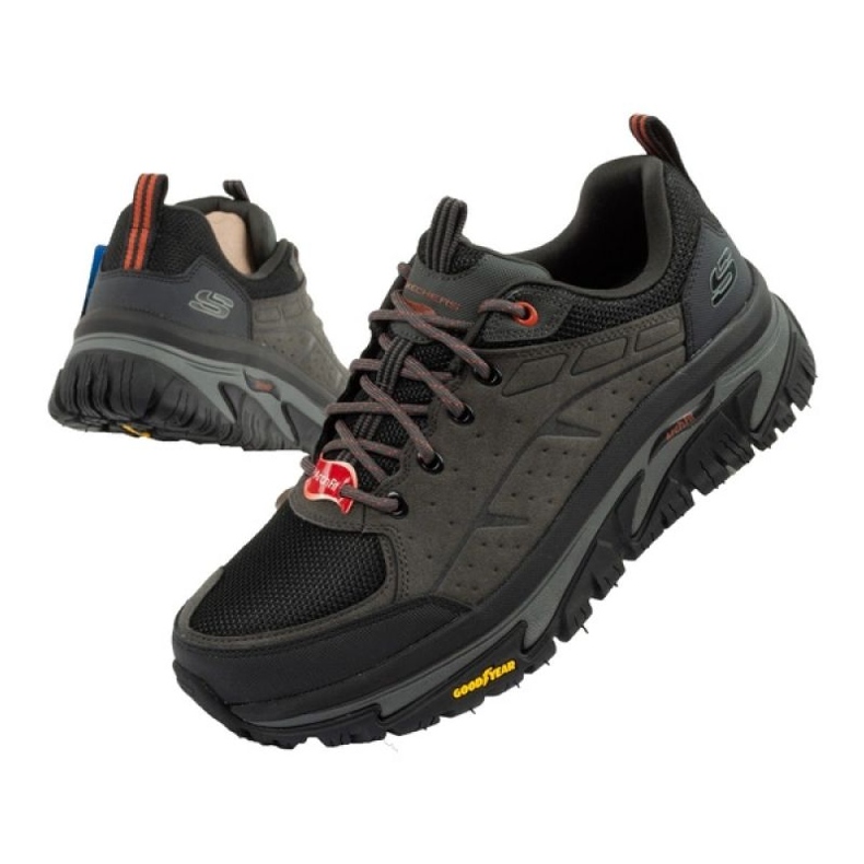 Scarpe Skechers Arch Fit Road Walker-Vernal 237488/CCBK grigio 1