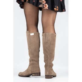 Olivier Stivali alla moda Klara beige 1