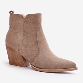 Step in style Stivali Modello Virtris RQ491 Beige Scuro - Entra con stile 2