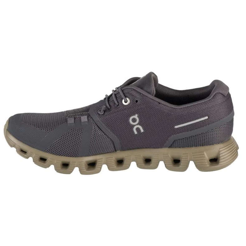 On Running In esecuzione di cloud 5 5997769 scarpe da corsa grigie grigio 1