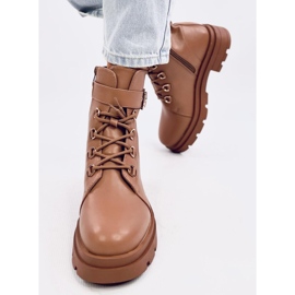Stivali militari cammello beige 1