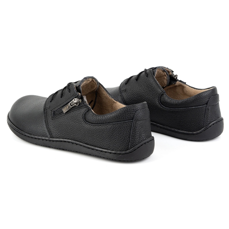 Olivier Scarpe da donna minimaliste in pelle a piedi nudi 1244 nere nero 2