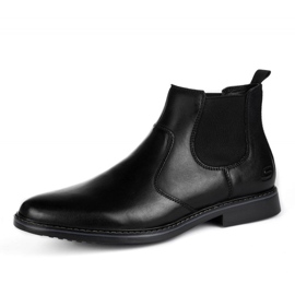 Stivali Chelsea Skechers Bregman Morago Black nero 1