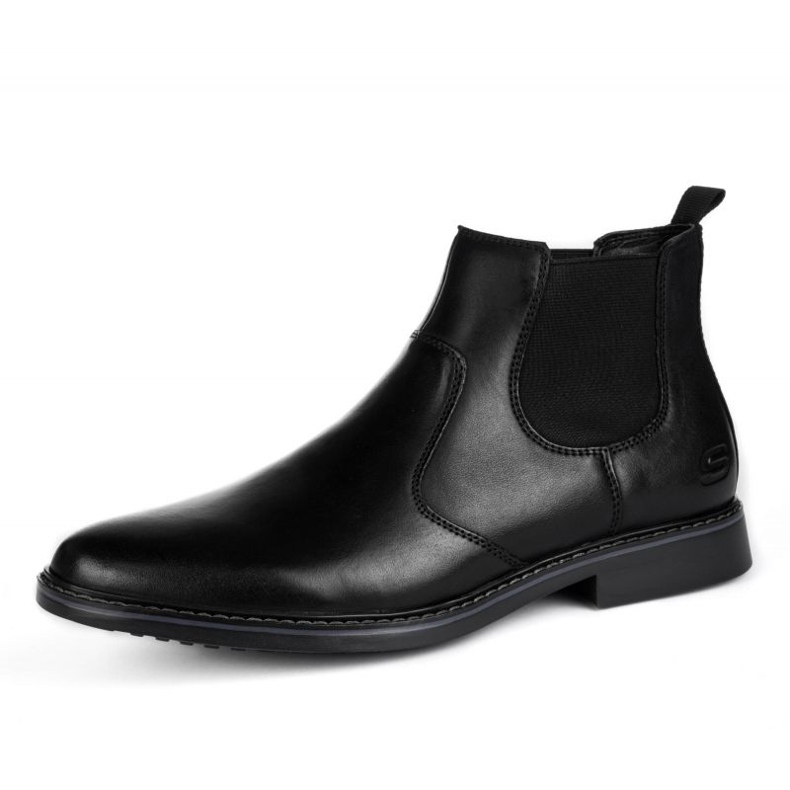 Stivali Chelsea Skechers Bregman Morago Black nero 1