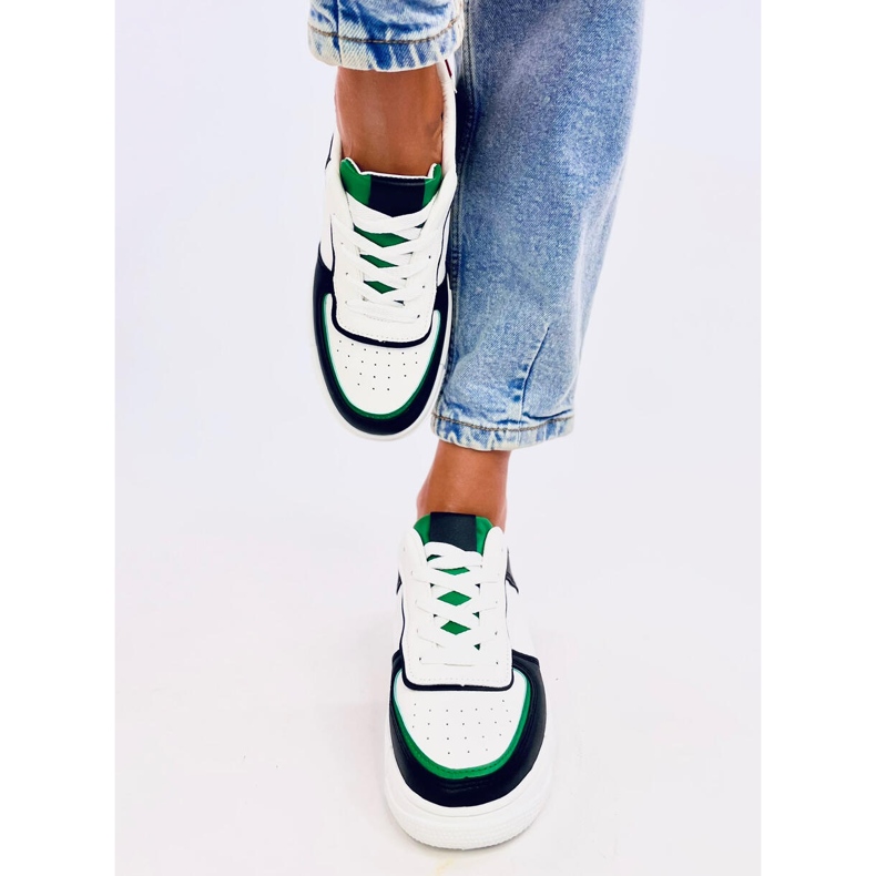 Scarpe sportive da donna in bianco e nero da donna 1