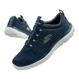 Scarpe Skechers Summits-Louvin 232186/NVY blu 1