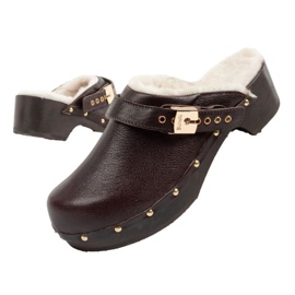 Zoccoli Scholl Iconic F298121011 marrone 1