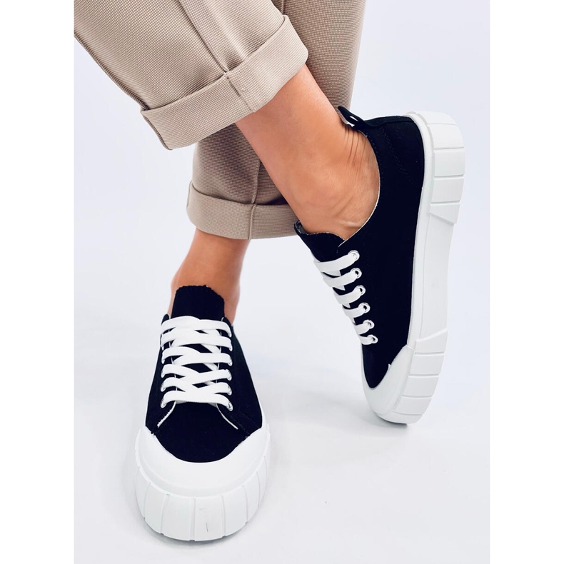 Sneaker da donne nere classiche nero 1