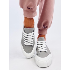Scarpe da ginnastica da donna grigie grigio 1