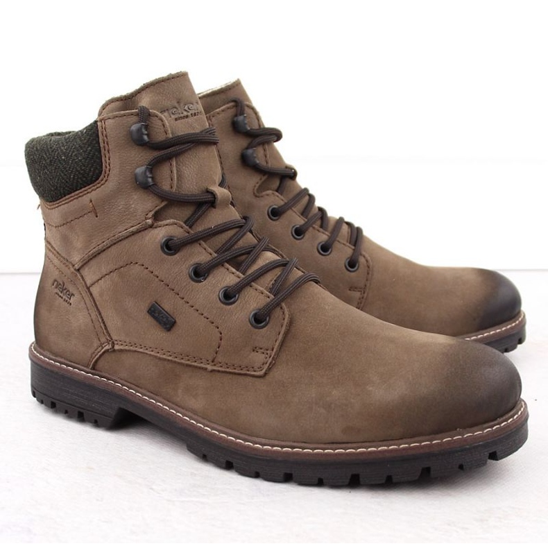 Scarpe isolate Rieker RKR746 con membrana beige 1