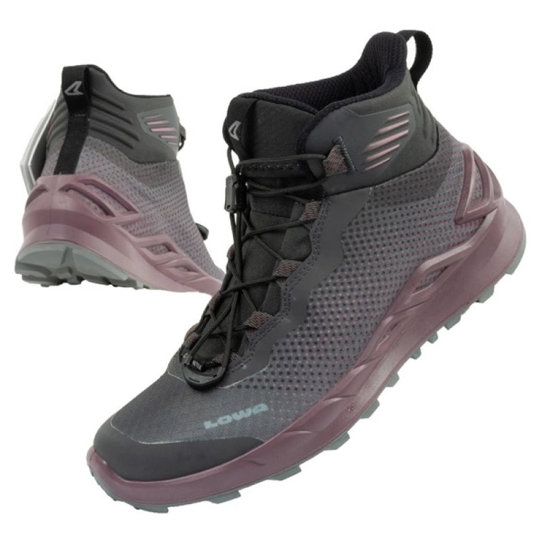 MINERGERA LOWA MID 320432 Scarpe da trekking con membrana nera nero 1