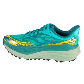 Scarpe verdi Hoka Stinson 7 1141531-CEC verde 1