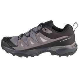 Scarpe Salomon X Ultra 360 Ltr Gtx 475714 grigio/nero con membrana 1