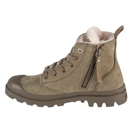 Palladium Pampa Hi Zip WL 95982-377 SCARPE GREEN STALLADIUM verde 1