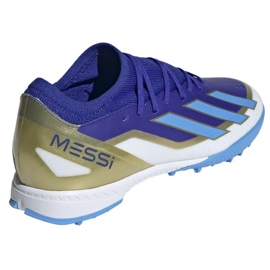 Scarpe Adidas X Crazyfast League Messi Tf ID0718 blu 3