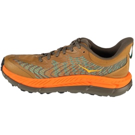 Scarpe da corsa Hoka Mafate Speed ​​4 1129930-AQL marrone 1