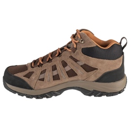 Columbia Redmond III Mid WP 1940581232 Scarpe con membrana marrone 1