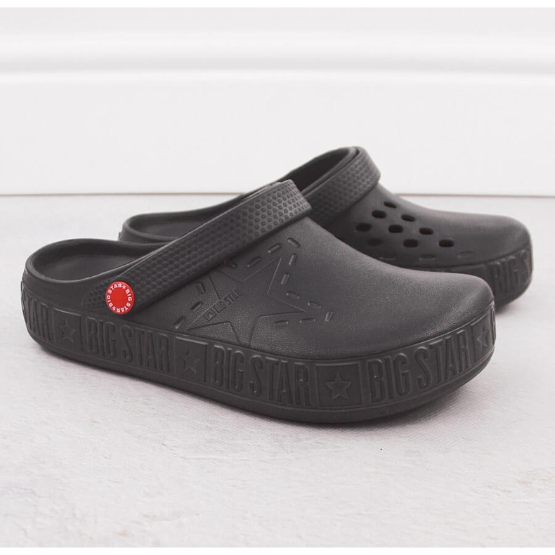 Infradito da uomo grigie Big Star II175007 grigio 1