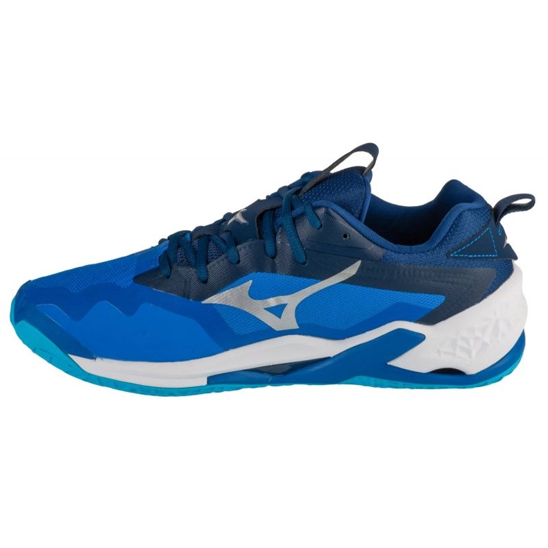 Scarpe da pallamano Mizuno Wave Stealth Neo Ii X1GA240001 blu 1