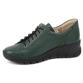 Olivier Scarpe da donna in pelle con suola spessa, 1236 verde 1