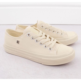 Sneaker da donna classica Big Star NN274286 beige 2