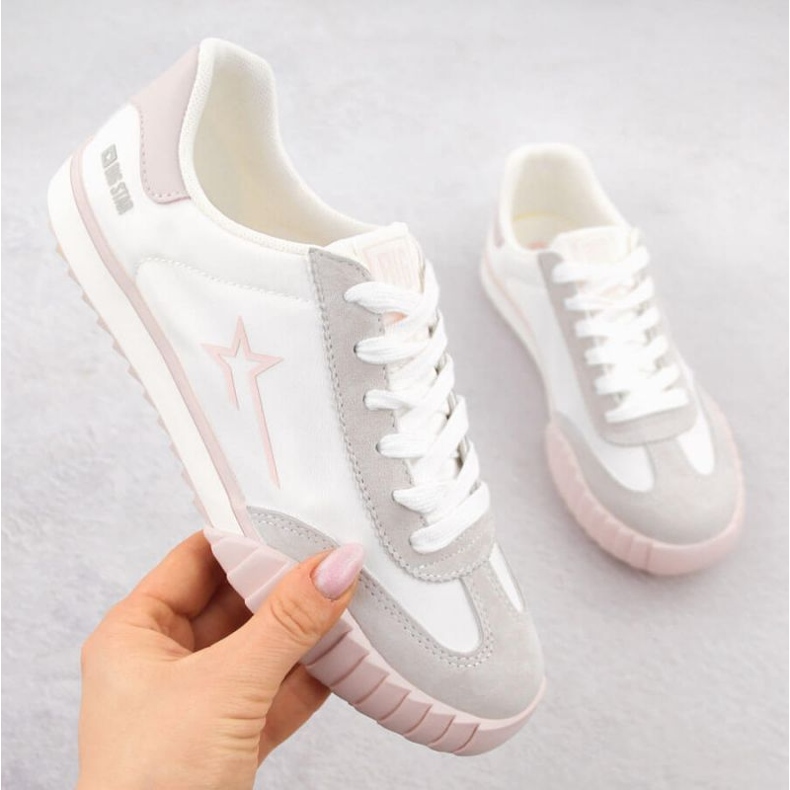 Scarpe sportive da donna Big Star NN274868 White bianca 1