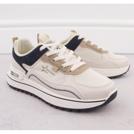 Big Star Scarpe sportive da donna grande stella nn274a092 bianco beige 2